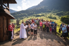 Požehnanie zvonice v Bielej