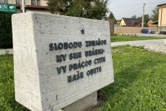 Rekonštrukcia pamätníka SNP v obci Zázrivá