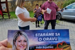 Stretnutie pani župankou Erikou Jurinovou