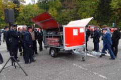 Odovzdávanie protipovodňových vozíkov